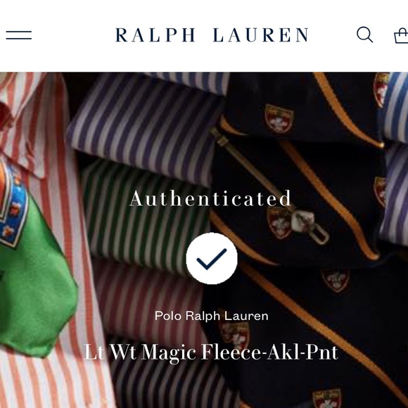 Polo Ralph Lauren | Woman’s Light Weight Magic Fleece Ankle Pant (Joggers) SM - Picture 6 of 10